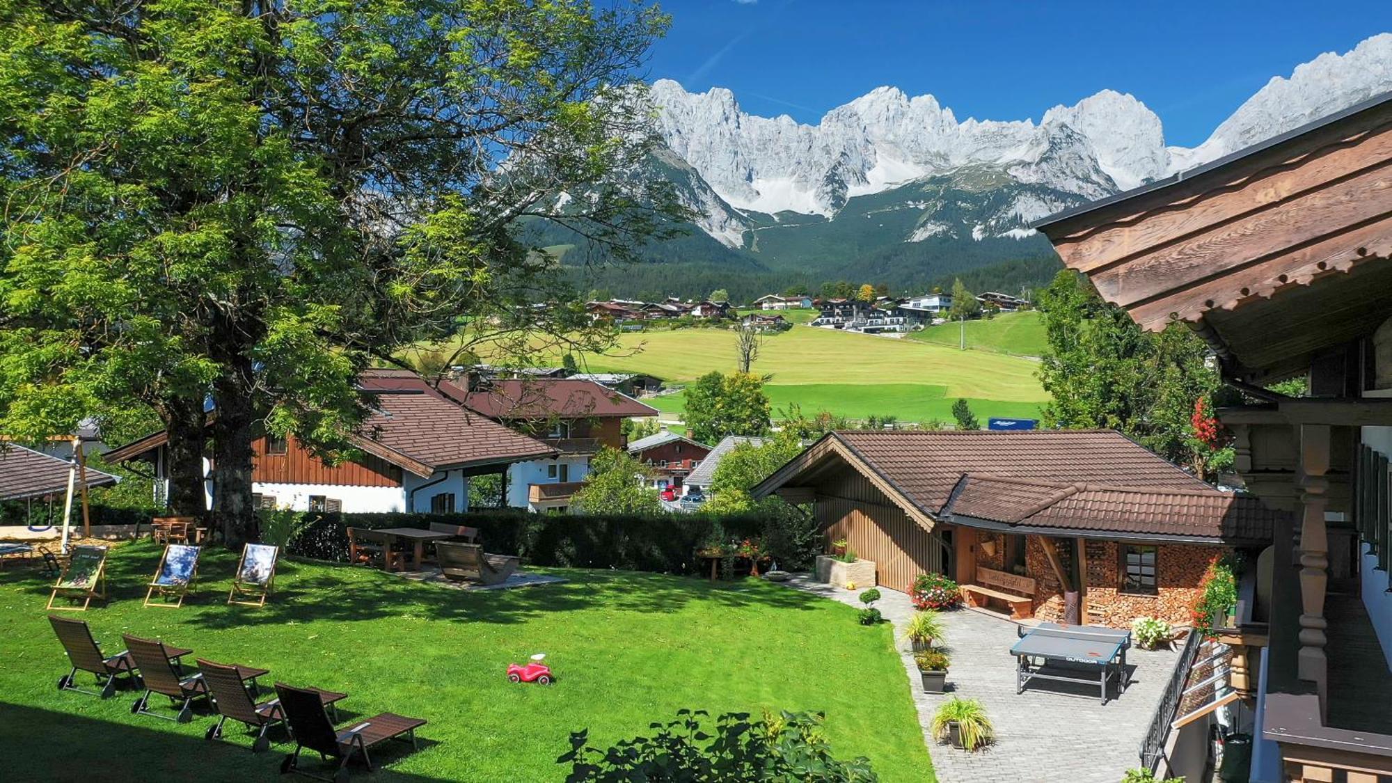 Gaestehaus Brantlhof Zimmer Und Ferienwohnungen In Going Am Wilden Kaiser ภายนอก รูปภาพ