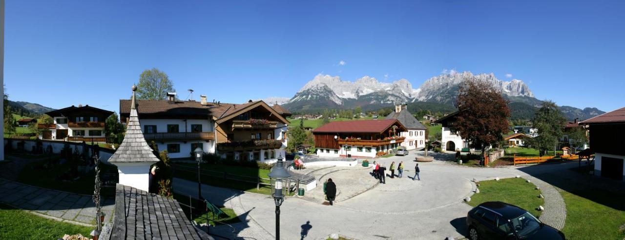 Gaestehaus Brantlhof Zimmer Und Ferienwohnungen In Going Am Wilden Kaiser ภายนอก รูปภาพ